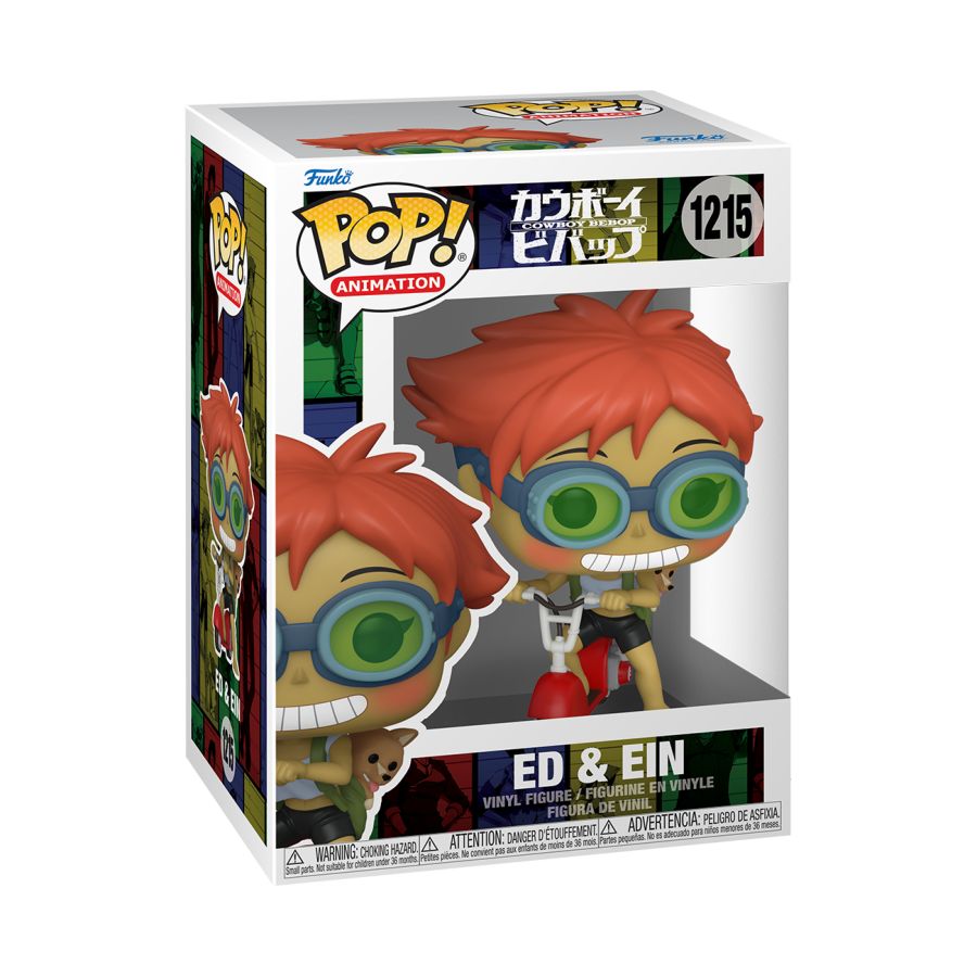 Cowboy Bebop - Ed And Ein Scooter (Pop! Vinyl)