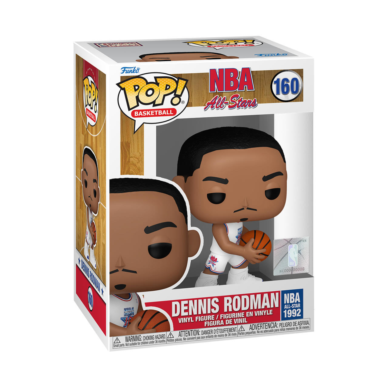 NBA: Legends - Dennis Rodman 1992 (Pop! Vinyl)
