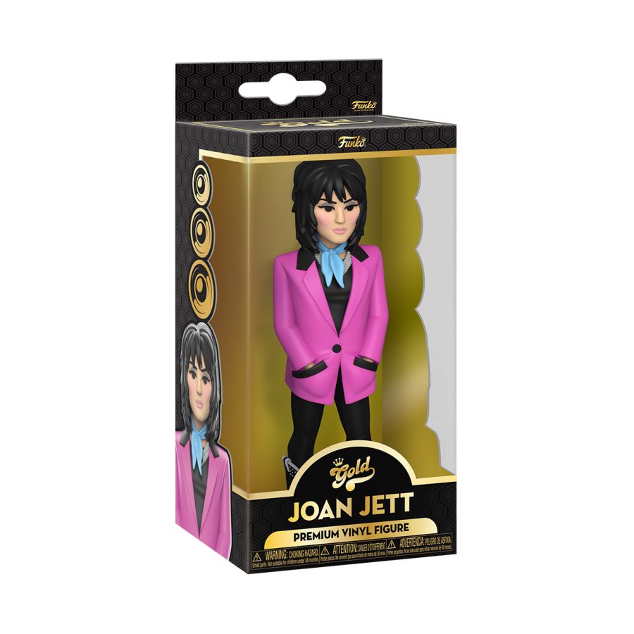 Joan Jett 5" Vinyl Gold (Vinyl Figure)