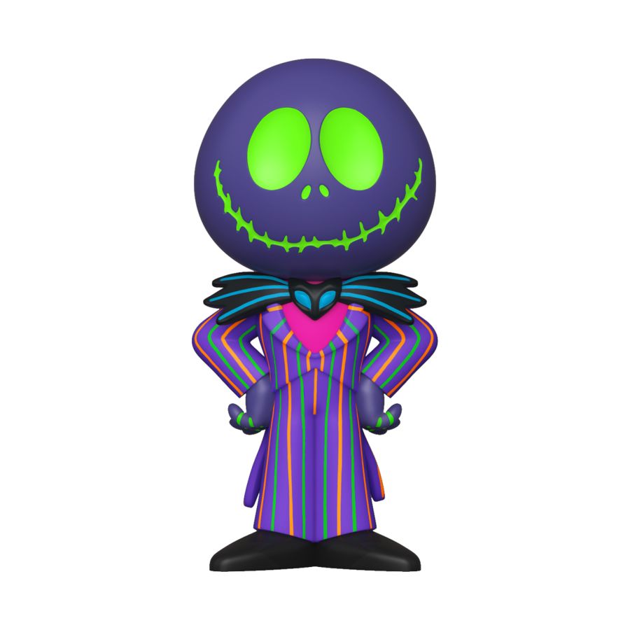The Nightmare Before Christmas - Jack Skellington Black Light Vinyl Soda (Pop! Vinyl)
