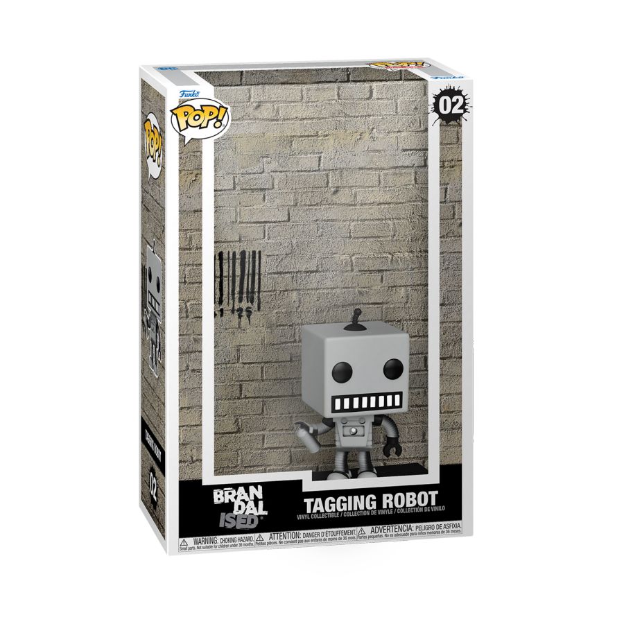 Brandalised - Tagging Robot Pop! Art Cover (Pop! Vinyl)