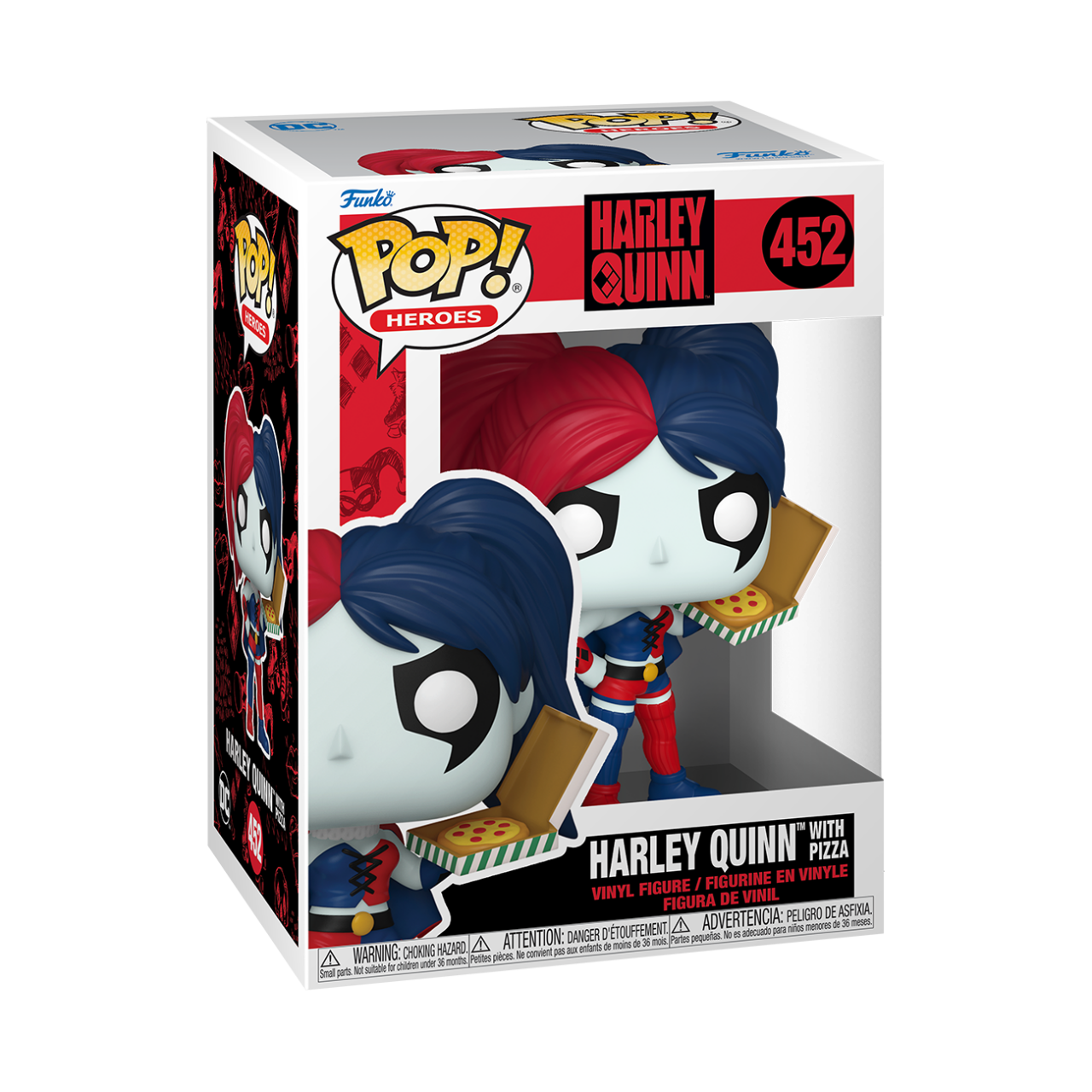 DC - Harley Quinn With Pizza (Pop! Vinyl)