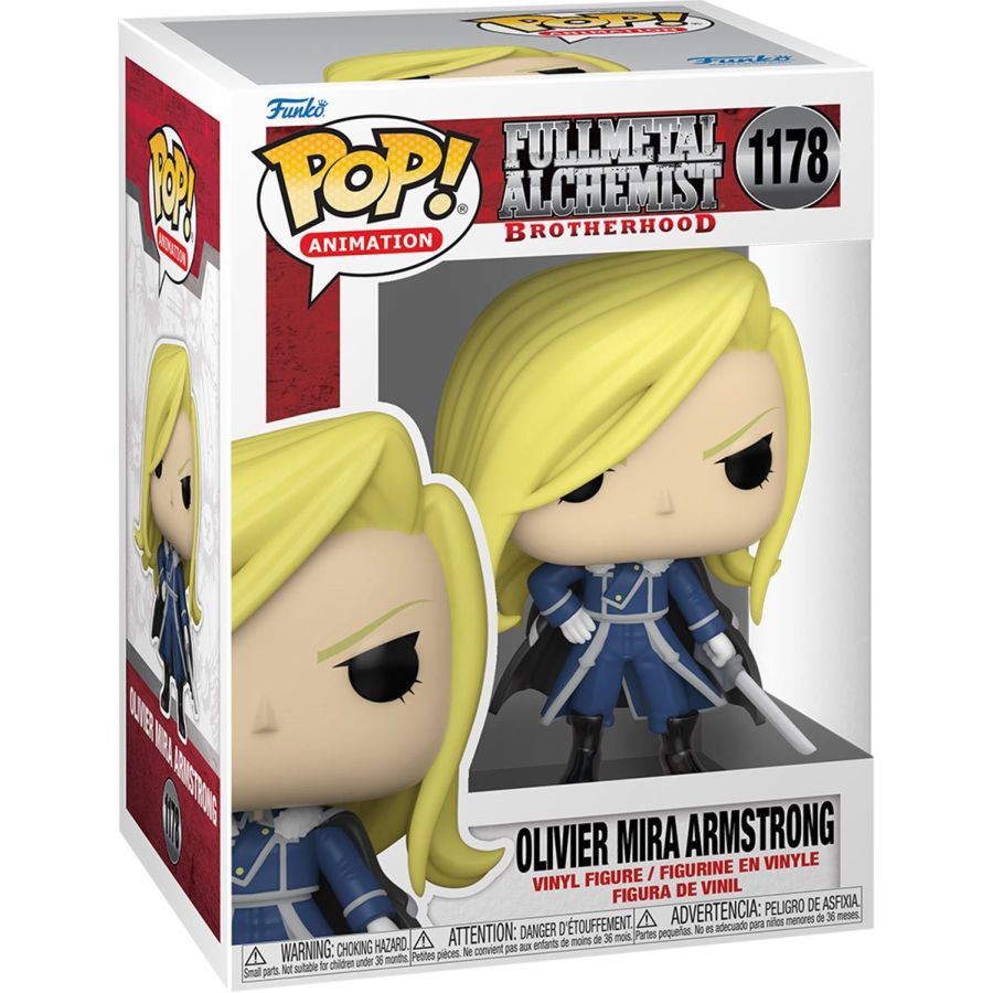 Fullmetal Alchemist: Brotherhood - Olivier Mira Armstrong (Pop! Vinyl)