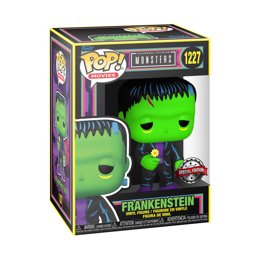 Universal Monsters - Frankenstein Black Light (Pop! Vinyl)