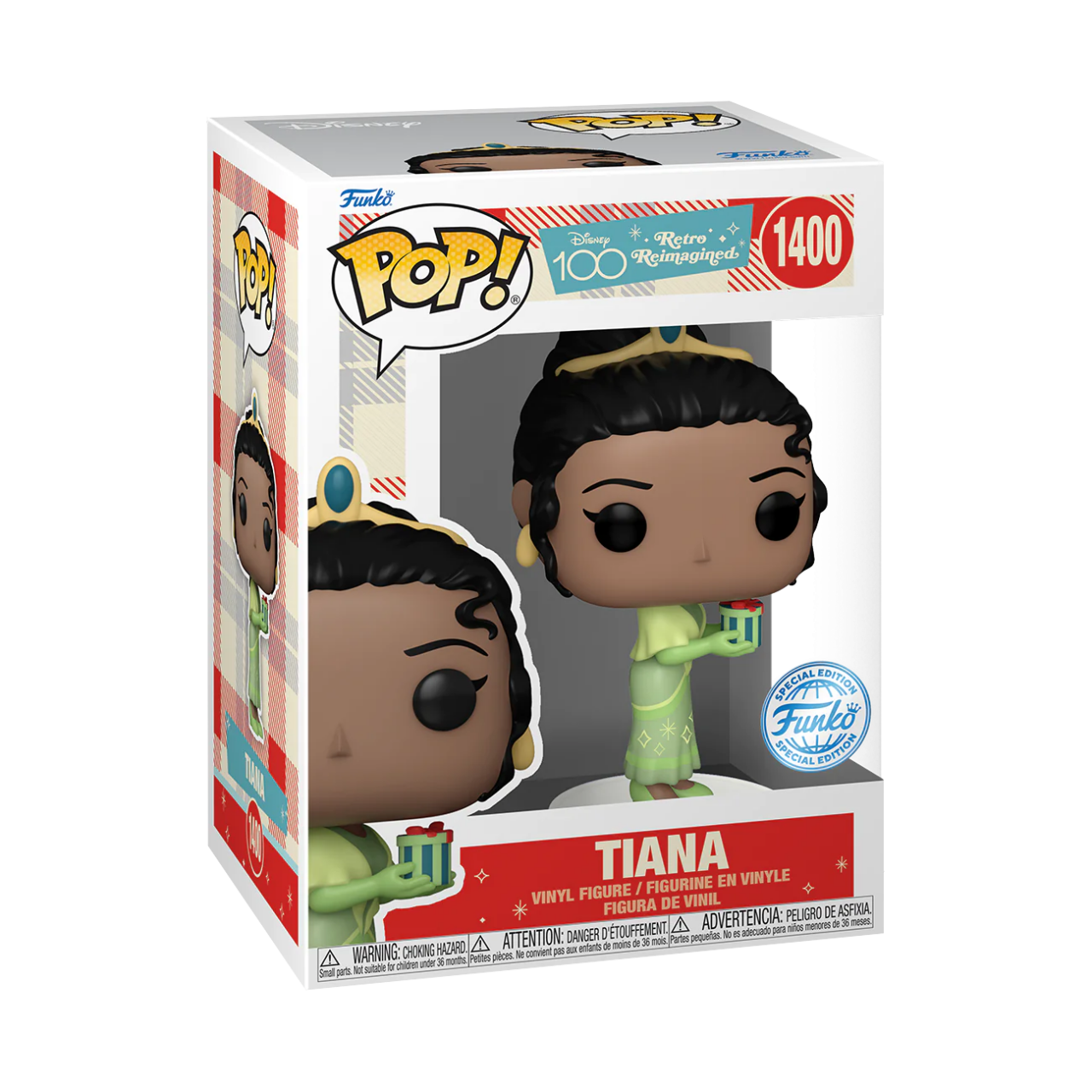 Disney: D100 - Tiana Retro Reimagined (Pop! Vinyl)