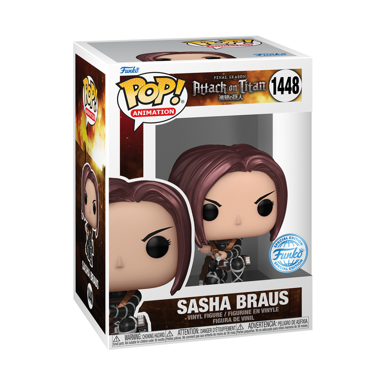 Attack On Titan - Sasha Season 5 Metallic (Pop! Vinyl)