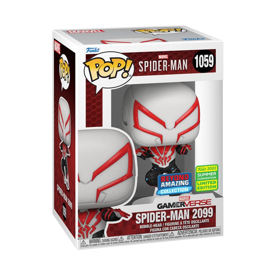 Spider-Man 2099 White SDCC 2022 (Pop! Vinyl)