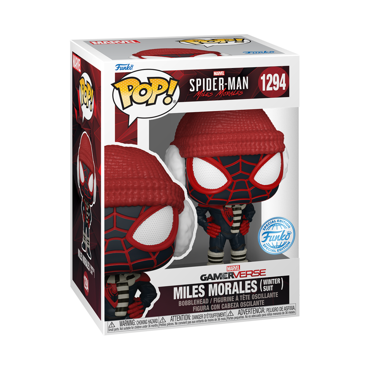 SpiderMan: MM - Winter Miles (Pop! Vinyl)