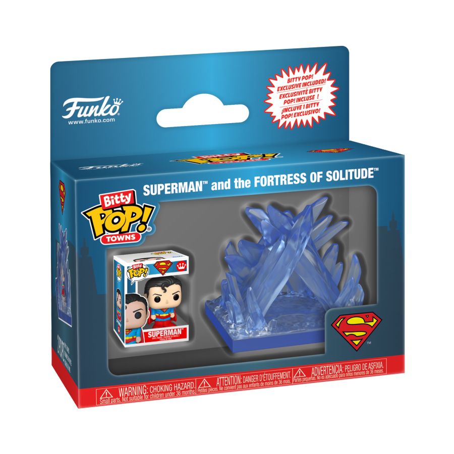 DC Comics - Fortress Of Solitude Bitty Pop! Town (Pop! Vinyl)