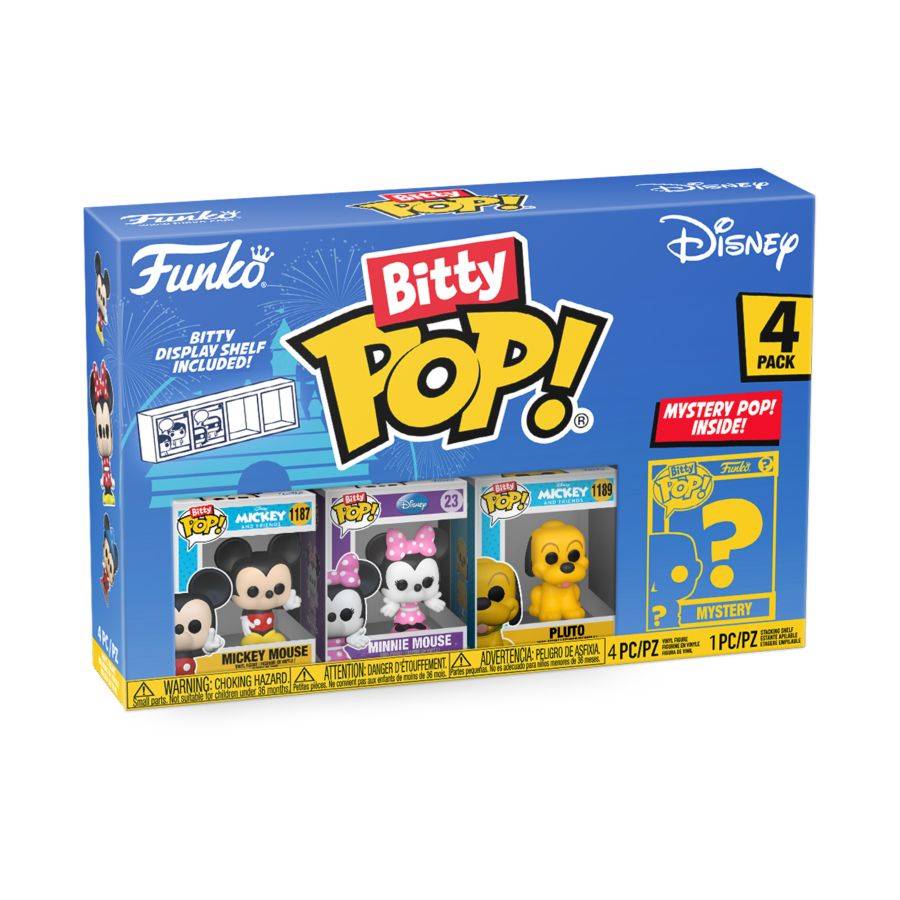 Disney - Mickey And Friends Bitty 4-Pack (Pop! Vinyl)
