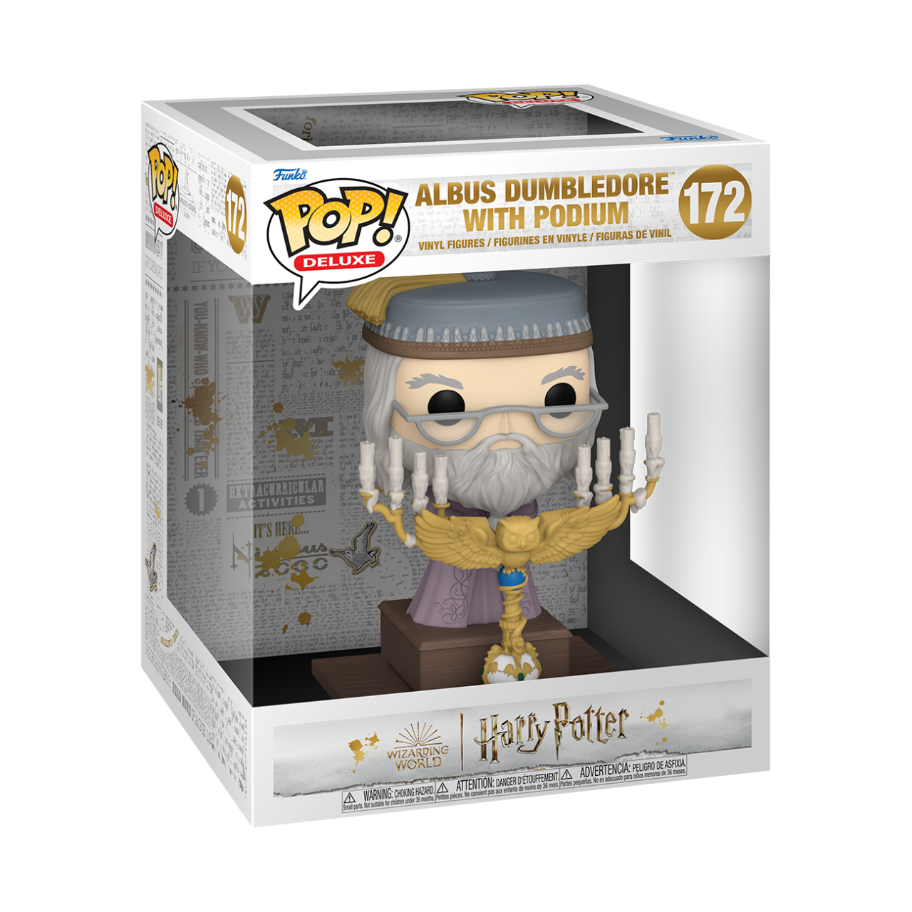 Harry Potter - Dumbledore With Podium Deluxe (Pop! Vinyl)
