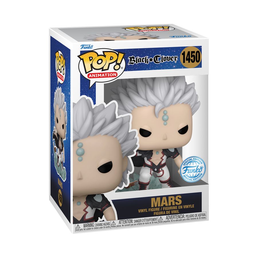 Black Clover - Mars With Book (Pop! Vinyl)