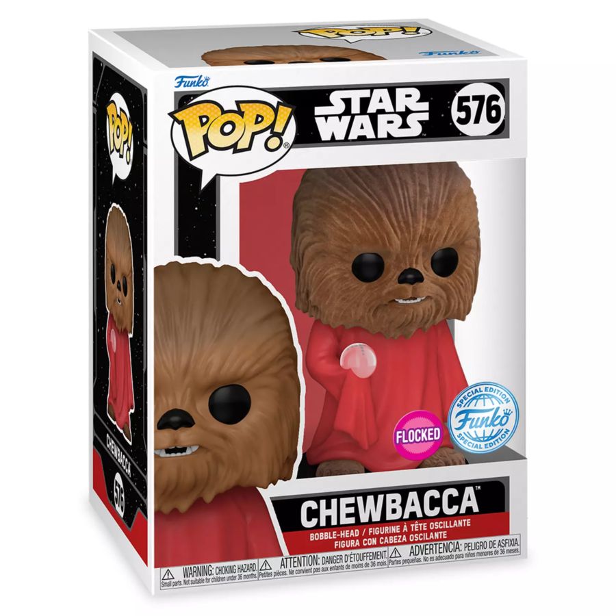 Star Wars - Chewbacca With Robe Flocked (Pop! Vinyl)