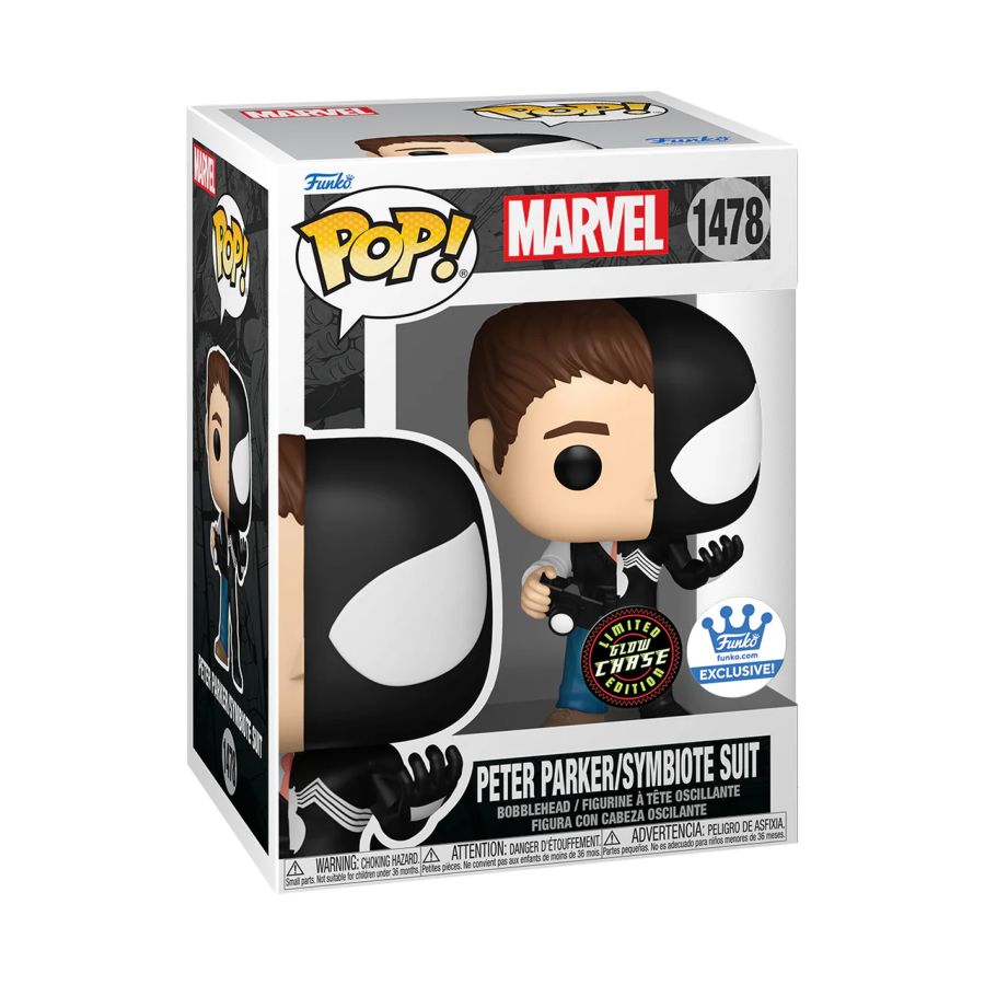 Marvel: Split - Peter Parker/Symbiote Suit (Pop! Vinyl)