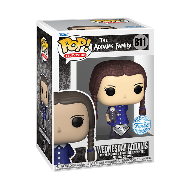 Addams Family TV - Wednesday Diamond Glitter (Pop! Vinyl)