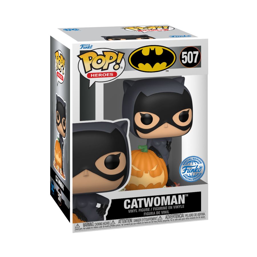 DC Comics - Catwoman With Pumpkin (Pop! Vinyl)
