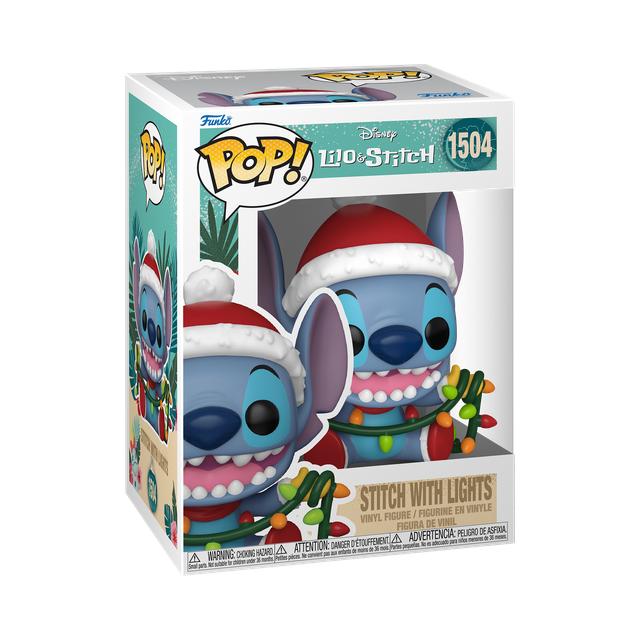 Lilo And Stitch - Stitch With Lights Holiday (Pop! Vinyl)