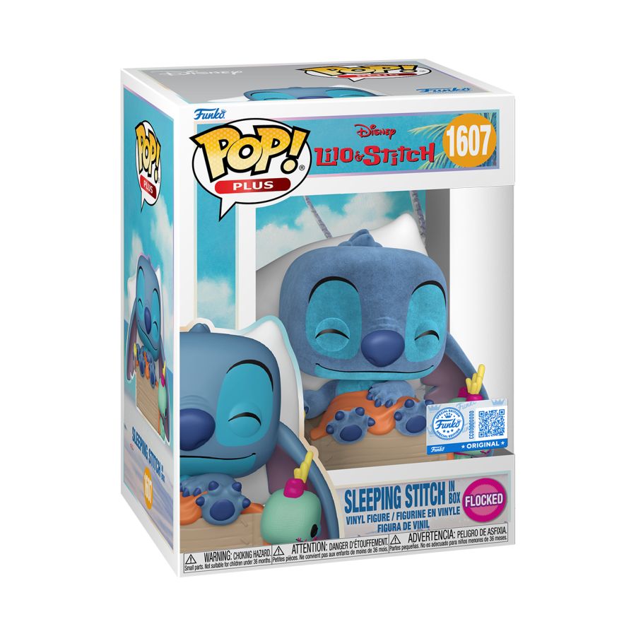 Lilo And Stitch - Sleeping Stitch In Box Flocked (Pop! Vinyl)