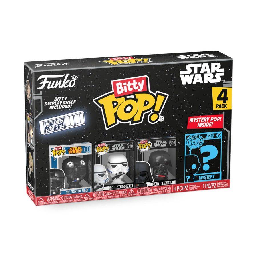 Star Wars - Darth Vader Bitty 4-Pack (Pop! Vinyl)