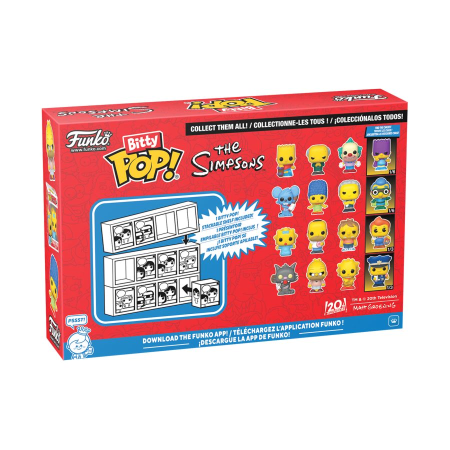Simpsons - Scratchy Bitty 4-Pack (Pop! Vinyl)