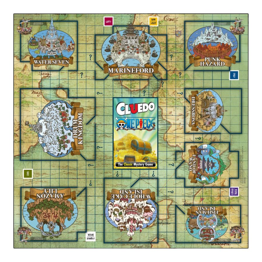 One Piece Edition (Cluedo Board Game)