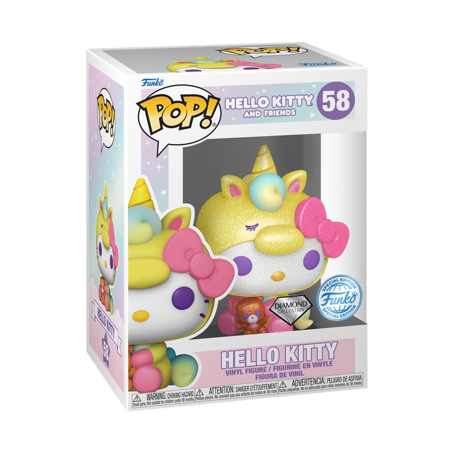 Hello Kitty - Hello Kitty Unicorn Diamond Glitter (Pop! Vinyl)