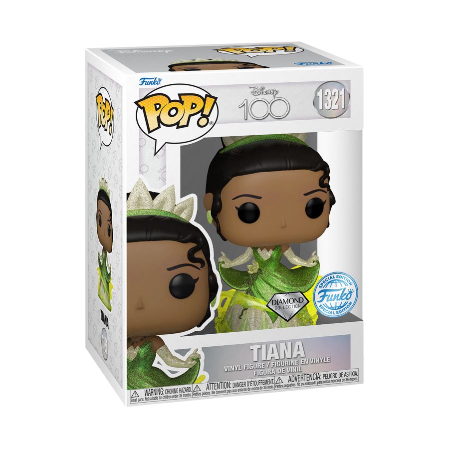 Disney 100th - Tiana Diamond Glitter (Pop! Vinyl)