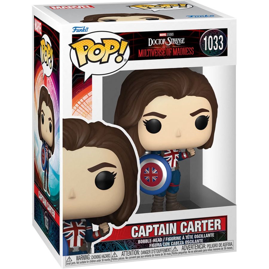 Doctor Strange 2: Multiverse Of Madness - Captain Carter (Pop! Vinyl)