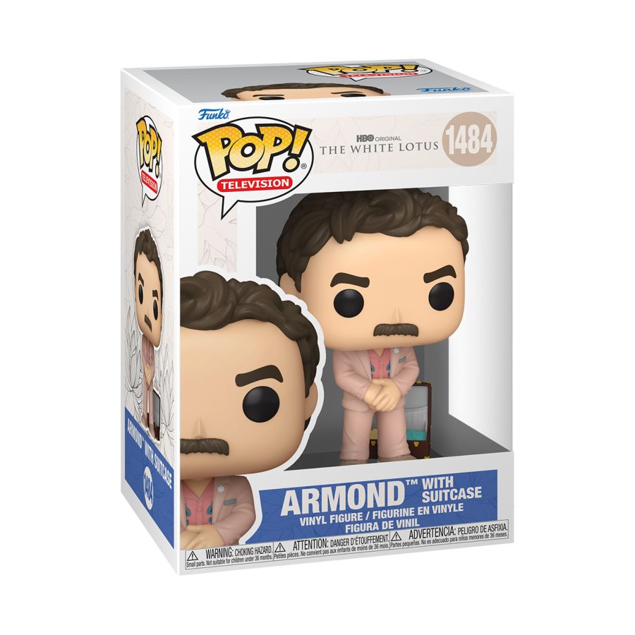 White Lotus - Armond With Suitcase (Pop! Vinyl)