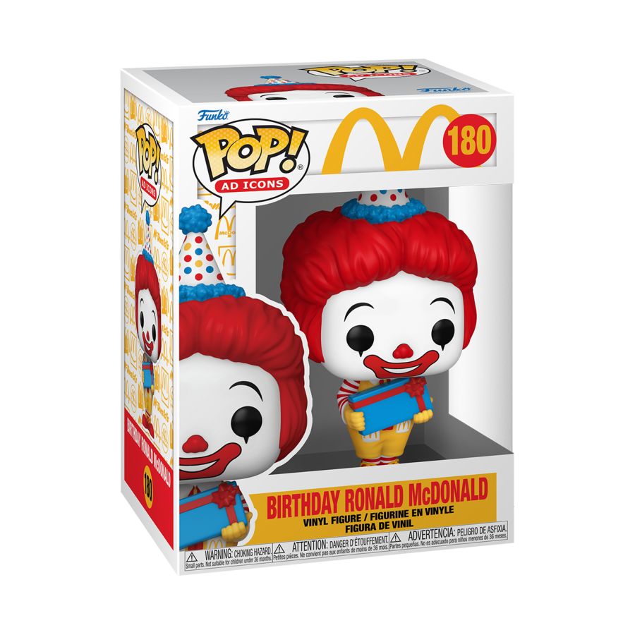 McDonalds - Birthday Ronald (Pop! Vinyl)