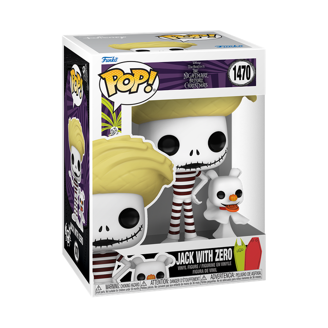 The Nightmare Before Christmas - Jack With Zero Halloweentown Beach (Pop! Vinyl)