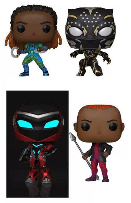 Black Panther 2: Wakanda Forever 4-Pack (Pop! Vinyl)