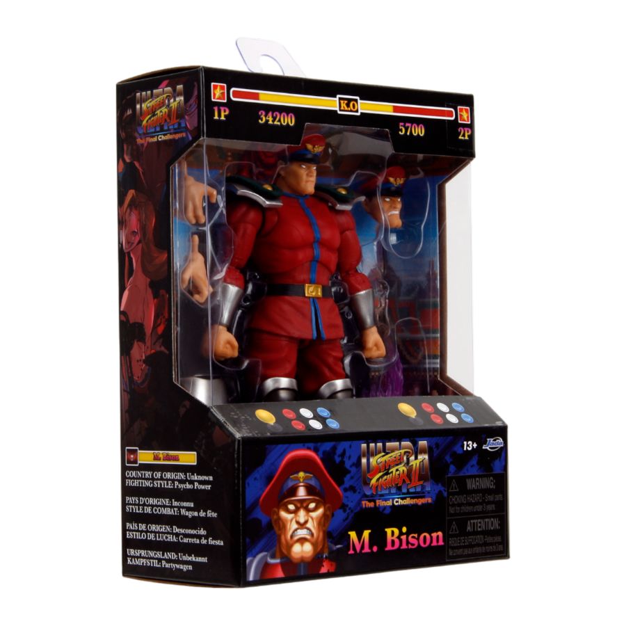 Street Fighter - M. Bison 6" (Action Figure)