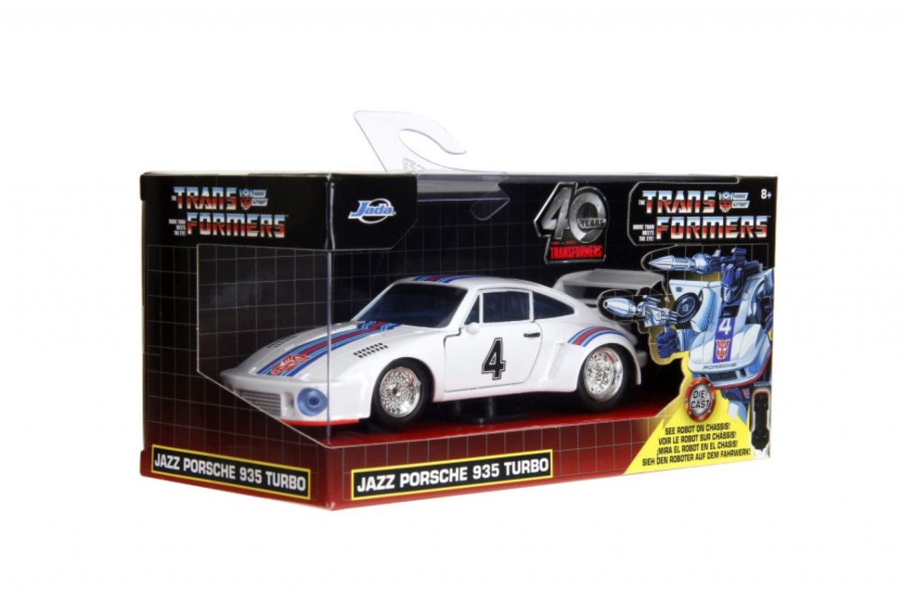 Transformers - G1 Jazz 1976 Porsche 935 1:32 Scale Diecast Vehicle (Model Car)
