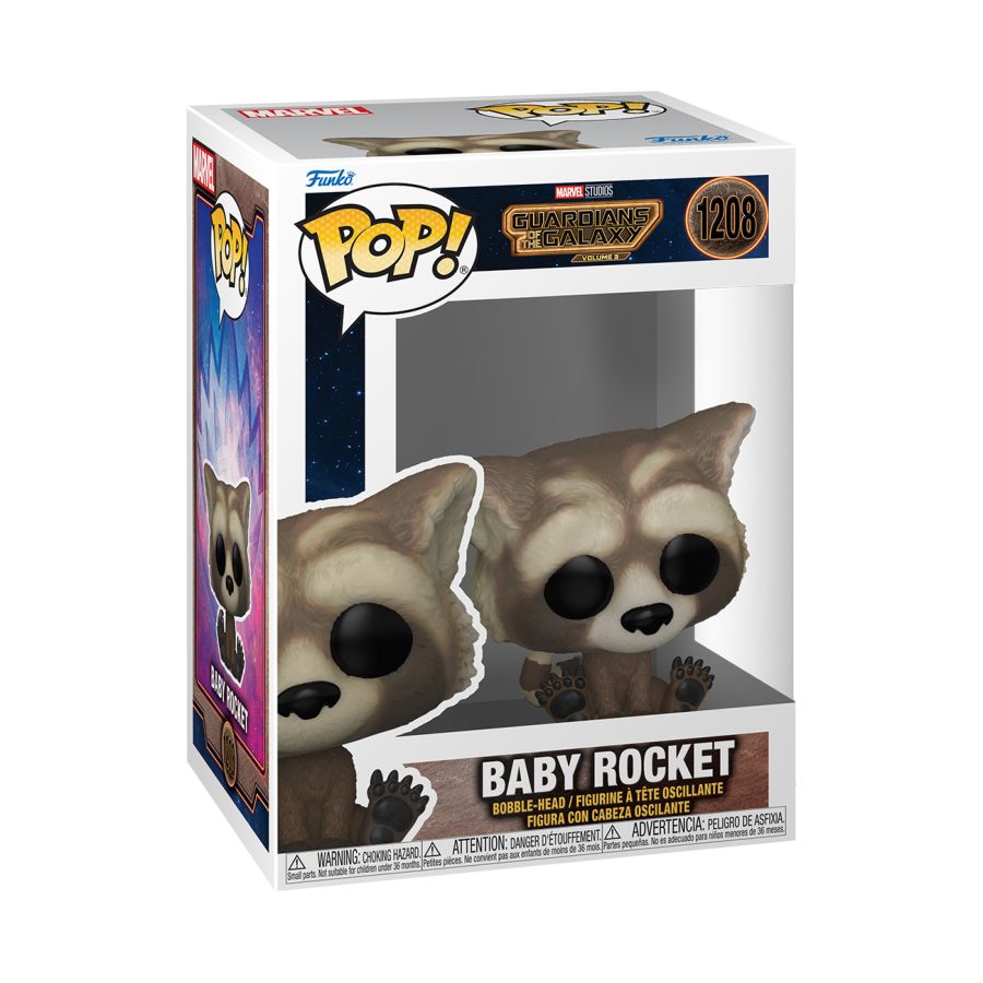 Guardians Of The Galaxy: Vol. 3 - Baby Rocket (Pop! Vinyl)