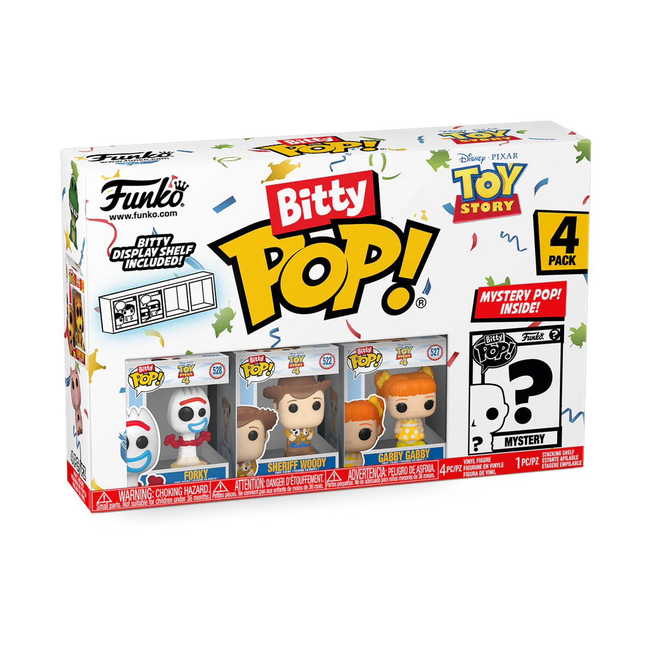 Toy Story - Forky Bitty 4-Pack (Pop! Vinyl)