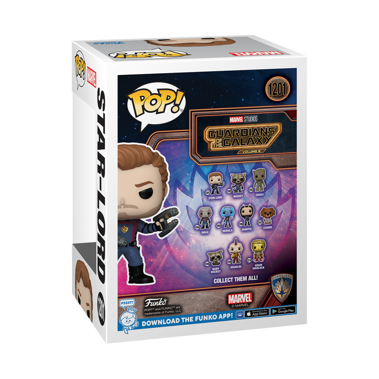 Guardians Of The Galaxy 3 - Star Lord Glow (Pop! Vinyl)