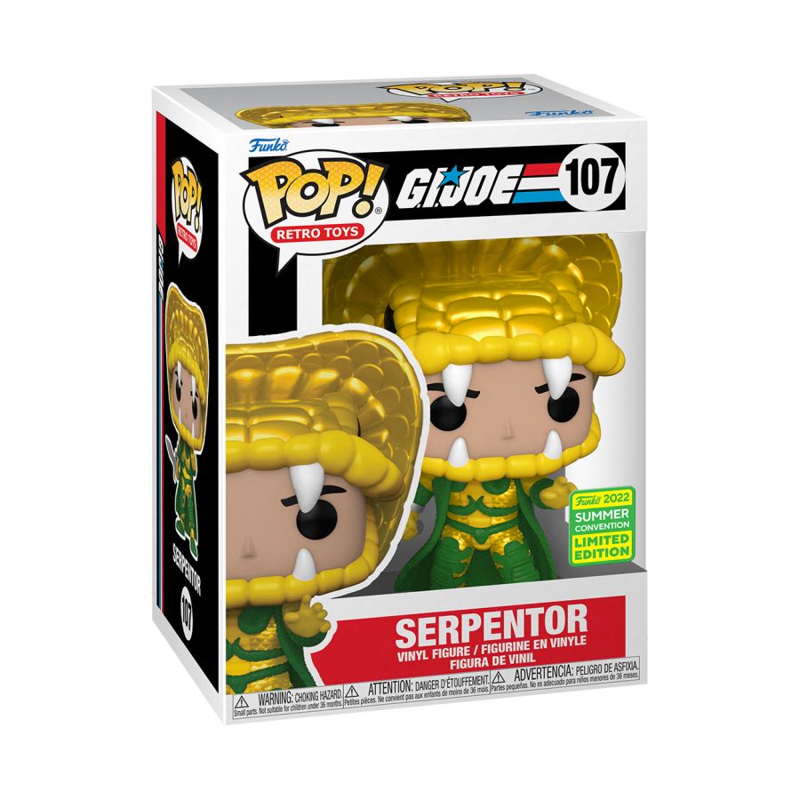 G.I. Joe - Serpentor SDCC 2022 (Pop! Vinyl)