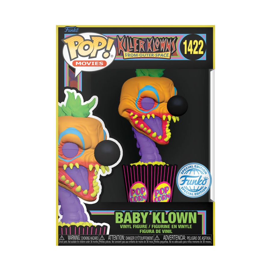 Killer Klowns From Outer Space - Baby Klown Blacklight (Pop! Vinyl)