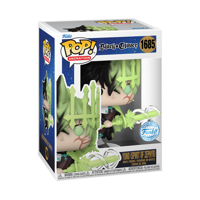 Black Clover - Yuno Spirit Dive (Pop! Vinyl)