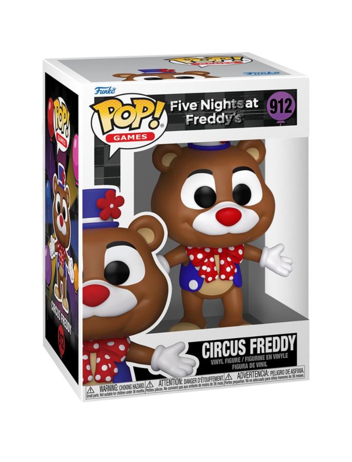Five Nights At Freddy's - Circus Freddy (Pop! Vinyl)