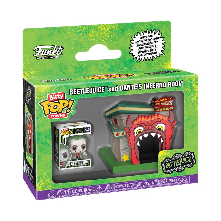 Beetlejuice - Dante's Inferno Bitty Pop! Town (Pop! Vinyl)