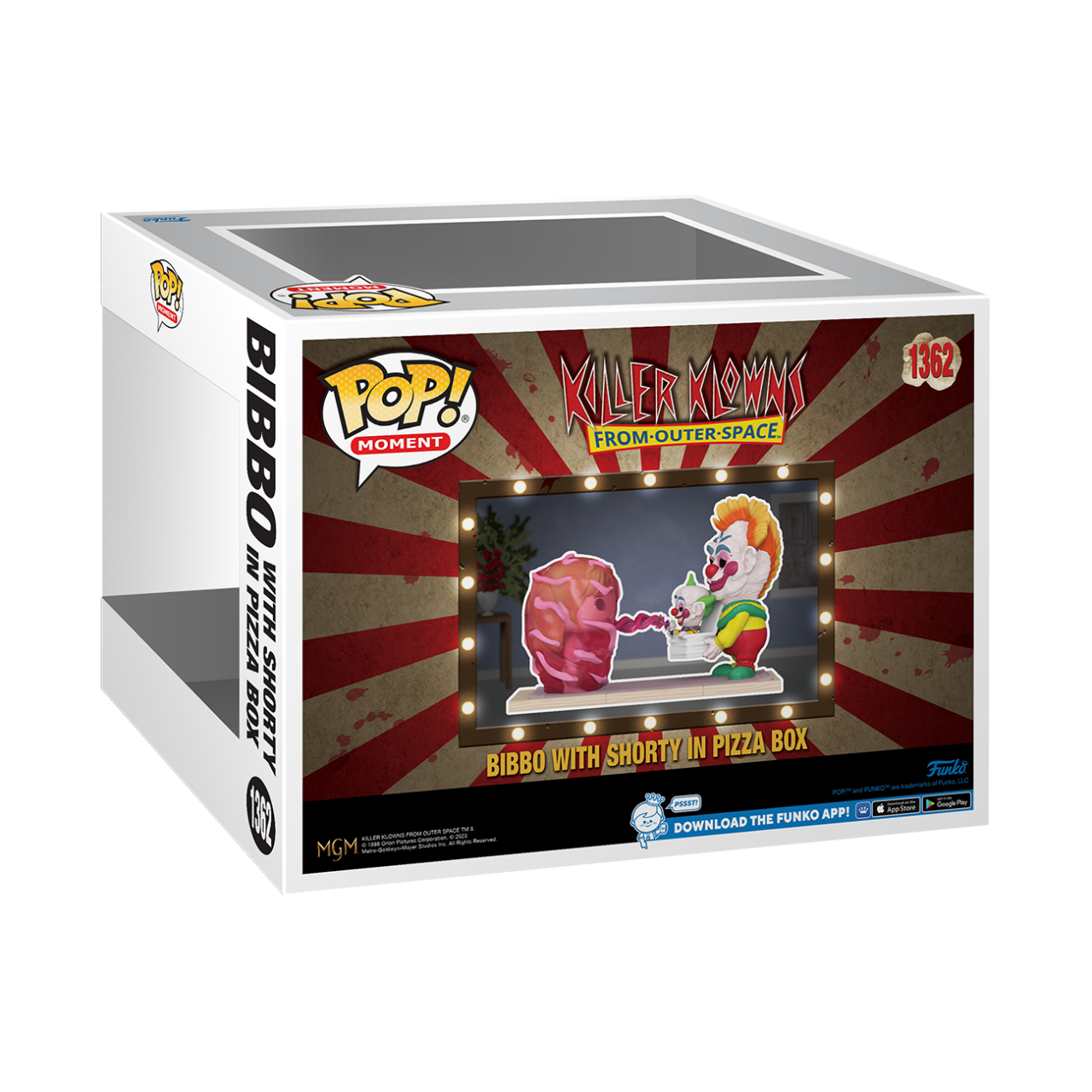 Killer Klowns - Pizza Box Shorty Pop! Moment (Pop! Vinyl)