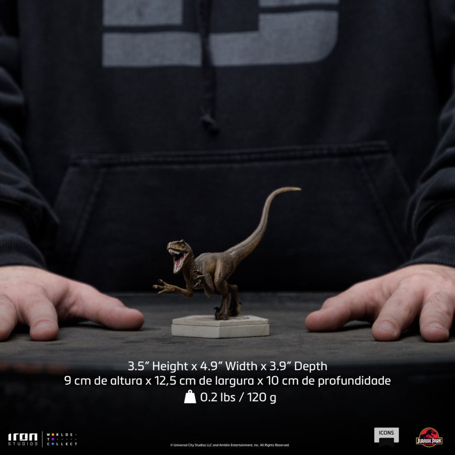 Jurassic Park - Velociraptor A Icons (Statue)
