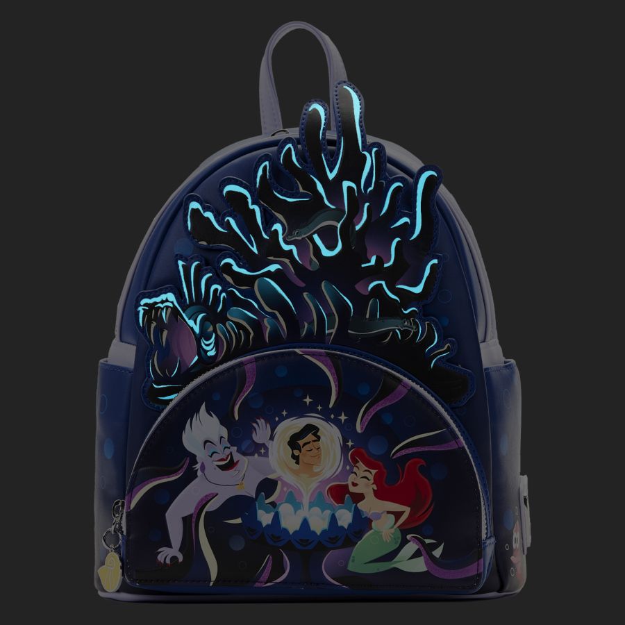 The Little Mermaid 1989 - Ursula Lair Glow Mini (Loungefly Backpack)