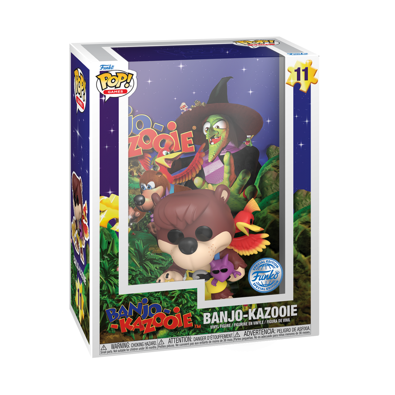 Banjo Kazooie Pop! Game Cover (Pop! Vinyl)