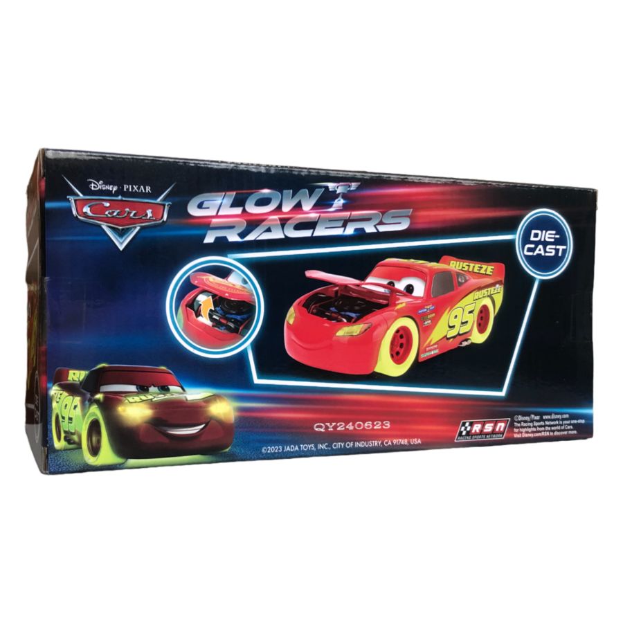 Cars - Lightning McQueen Glow 1:24 Diecast (Model Car)
