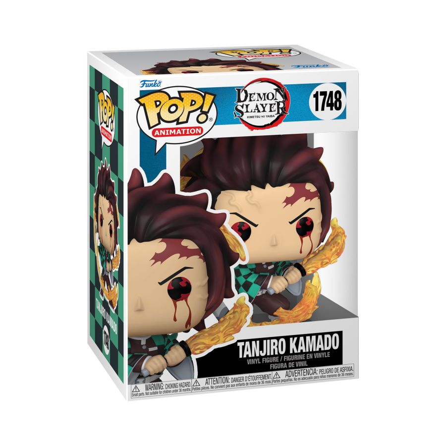 Demon Slayer - Tanjiro Kamado Sun Breathing (Pop! Vinyl)