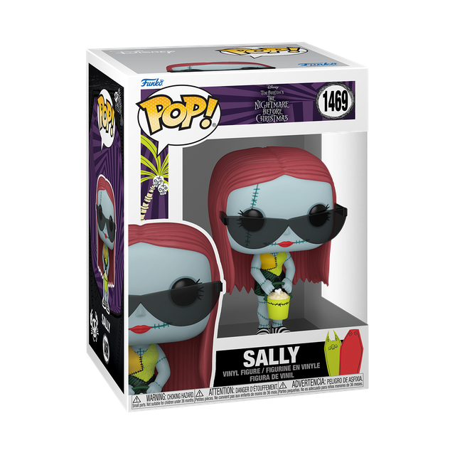The Nightmare Before Christmas - Sally With Glasses Halloweentown Beach (Pop! Vinyl)