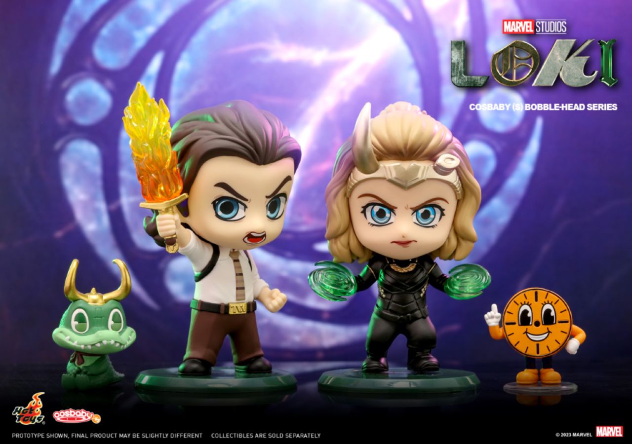 Loki With Alligator Loki (Cosbaby Figure)
